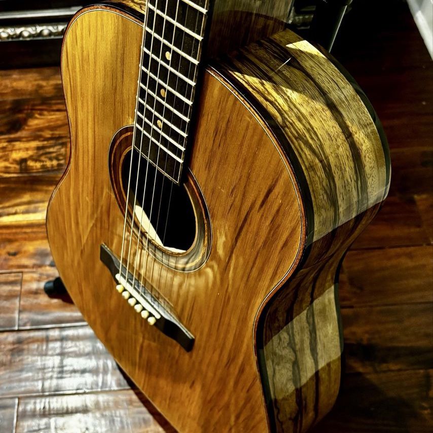 Custom, Hand-Built Acoustic Guitar!  Local Luthier!