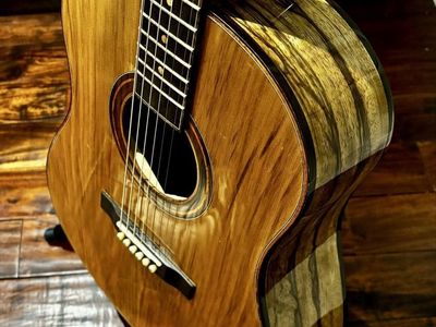 Custom, Hand-Built Acoustic Guitar! Local Luthier!