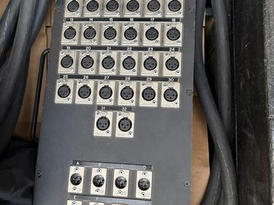 32x8 Neutrik/ELKO Audio Split Snake 200'