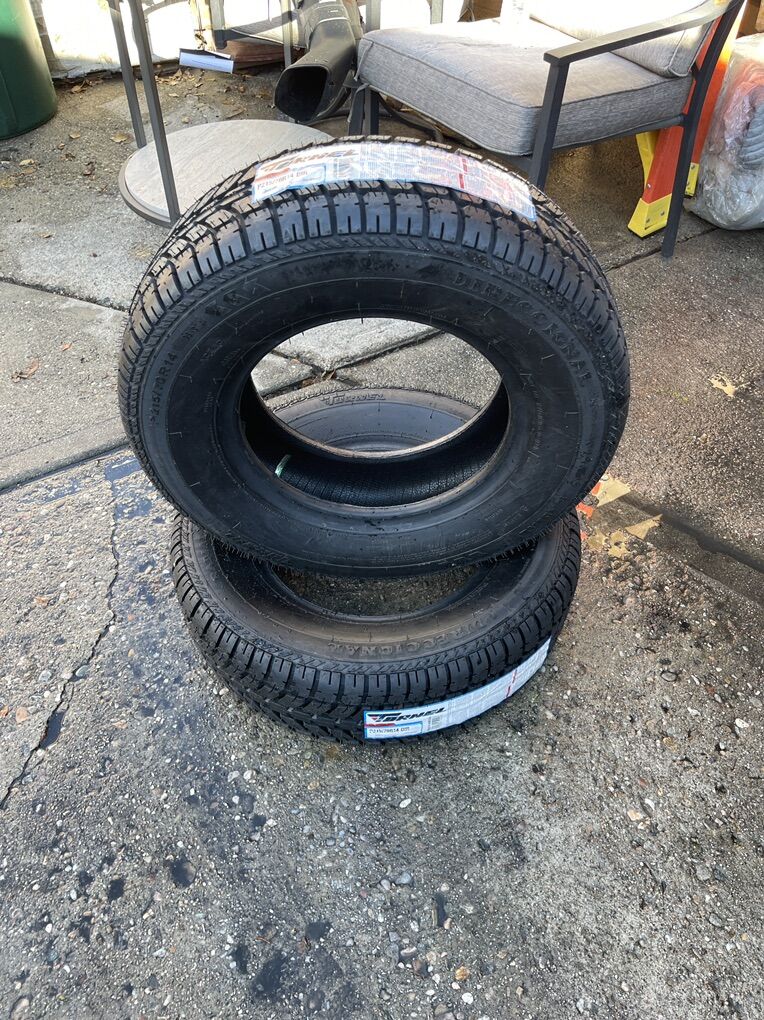 215/70/14 NEW TURNEL PAIR OF TIRES