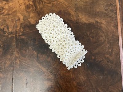 Delicate and Beautiful Bone Bracelet- Vintage - 1940's