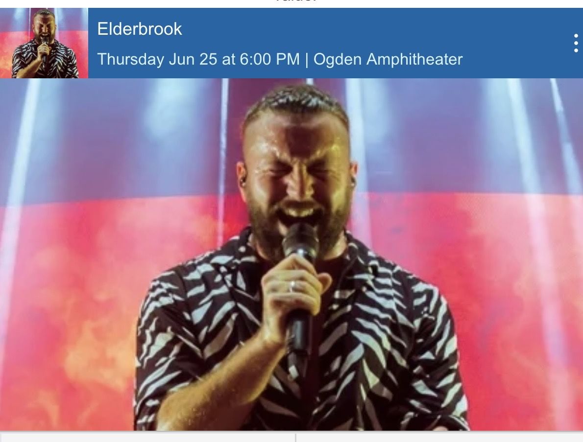 Elderbrook @ Ogden twilight