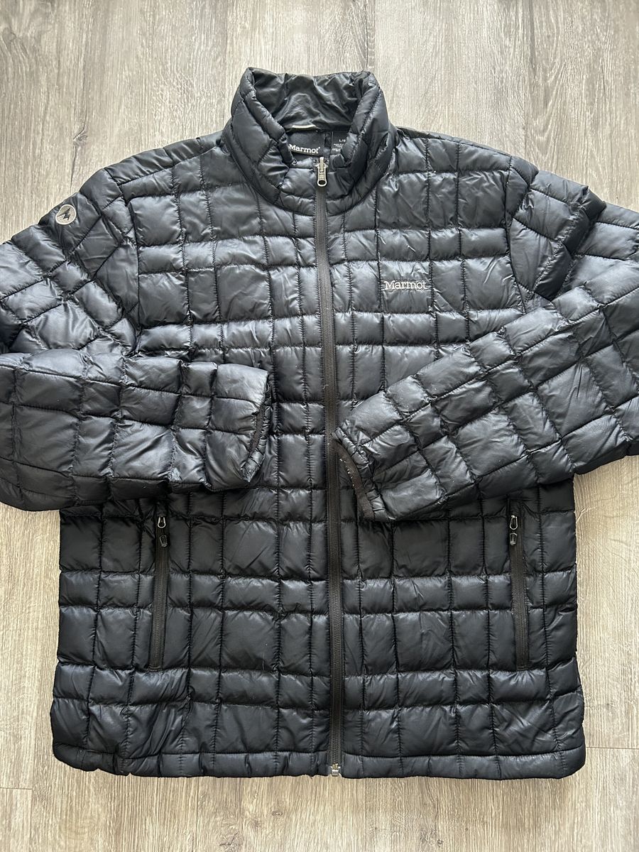 Marmot Men's Large Black Puffy Jacket