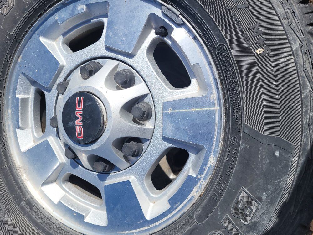 8x180 chevy/gmc stock wheels and tires
