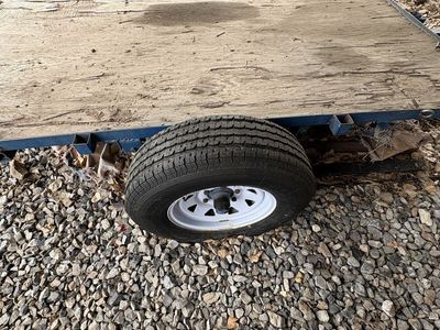 5x8 tilt utility trailer- great tires