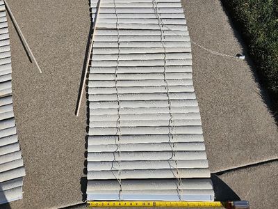 Vinyl Blinds 22.5 x 60"