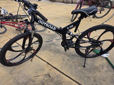2 mildly used folding bikes for sale $150