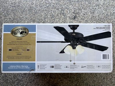 Brand new Hamilton ceiling fan