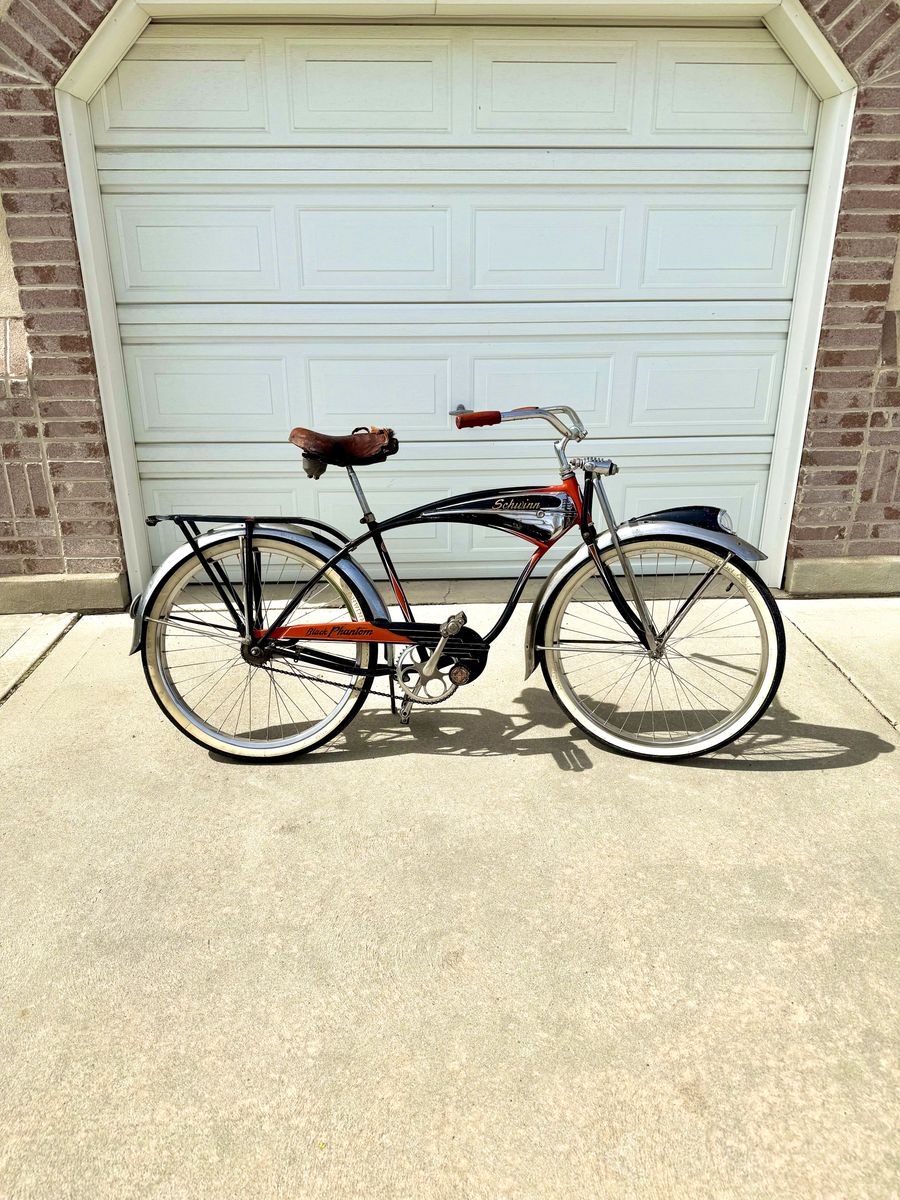 Original 1956 Schwinn Black Phantom