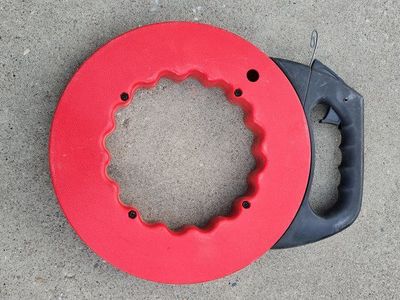 Cable Puller Fish Tape Electrical Wire Running Tool 50ft (approx)