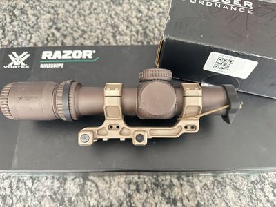 Vortex Razor Gen 3 1-10 Mrad w/ Badger Comm mount