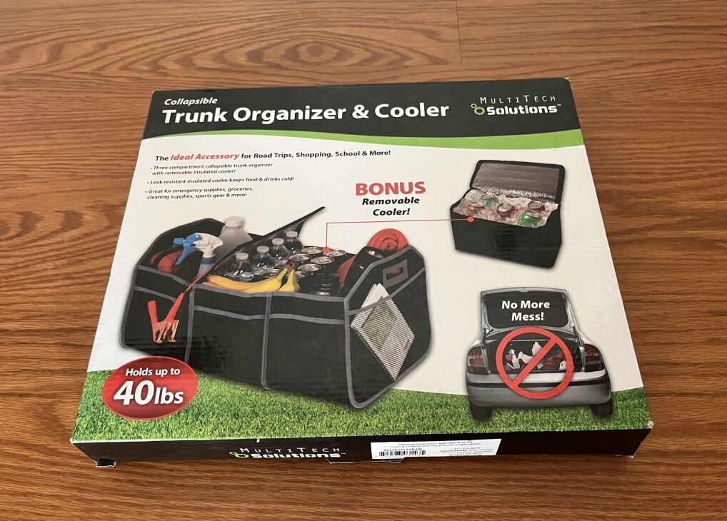 NEW Collapsible Trunk Organizer and Cooler