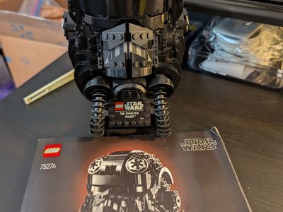 LEGO Star Wars Helmet Collection TIE Fighter Pilot 75274 - USED