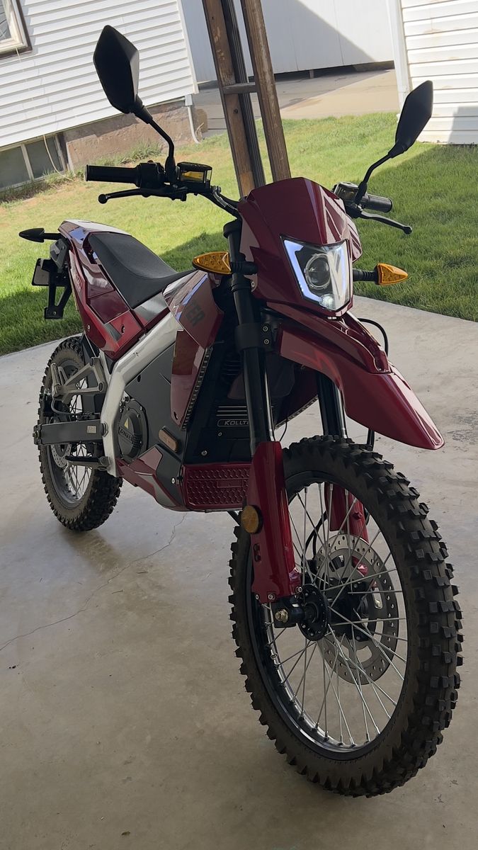 2023 Kolter ES1x Pro electric motorcycle