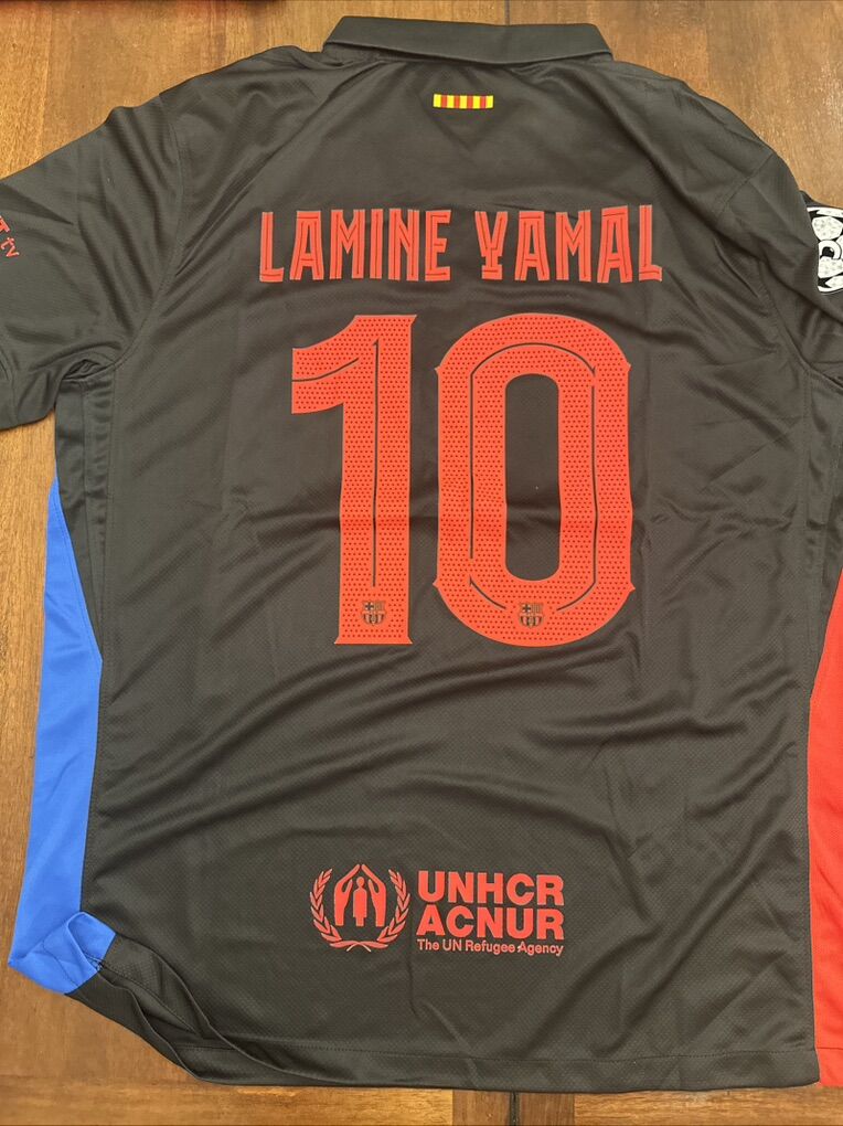 BarcelOna Lamine Yamal Travis Scott black3XL Slim