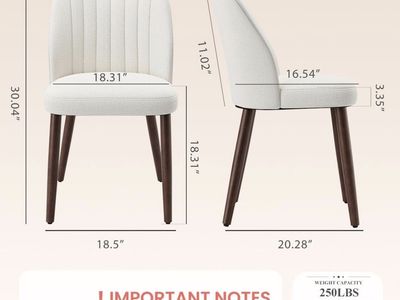 Upholstered Dining Chair Set