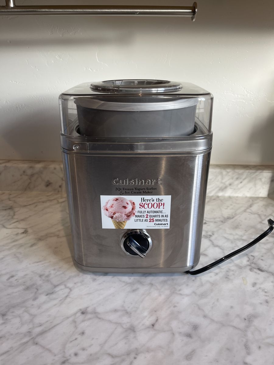CusinArt Ice Cream Maker
