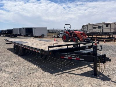 8.5x24 Iron Bull TDP Deckover Tilt Trailer - 14K GVWR -