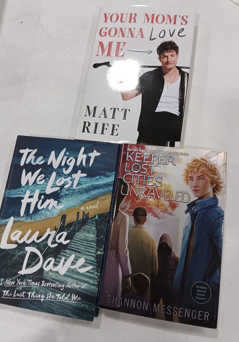 Book Bundle: Matt Rife, Laura Dave, Shannon Messenger - 3 Books, Mixed Genres