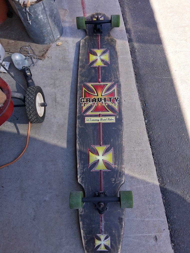 Gravity XL Long Skateboard Super Fun!