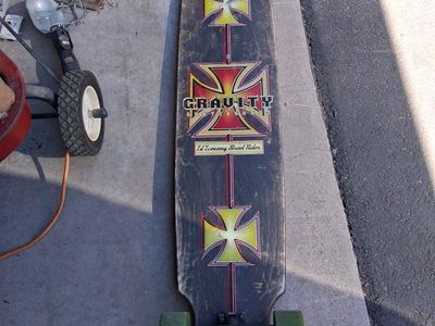 Gravity XL Long Skateboard Super Fun!