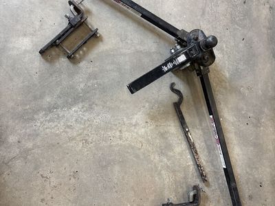 Heavy duty equalizer hitch with 2-5/8” ball