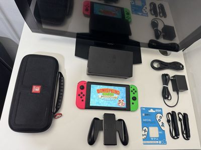Nintendo Switch Modded / Sd Card 256gb W/ Games