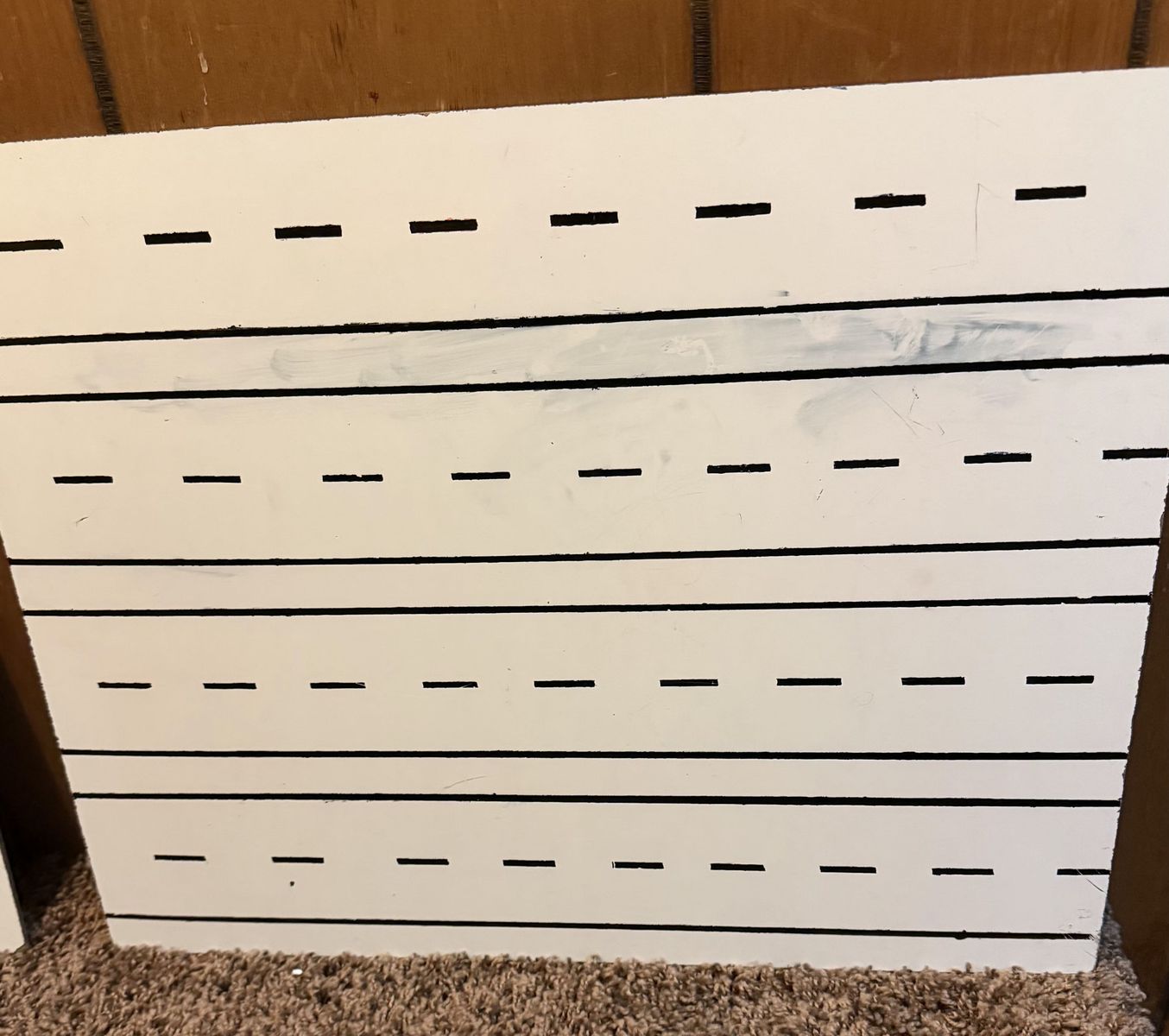 Large Lined Whiteboard