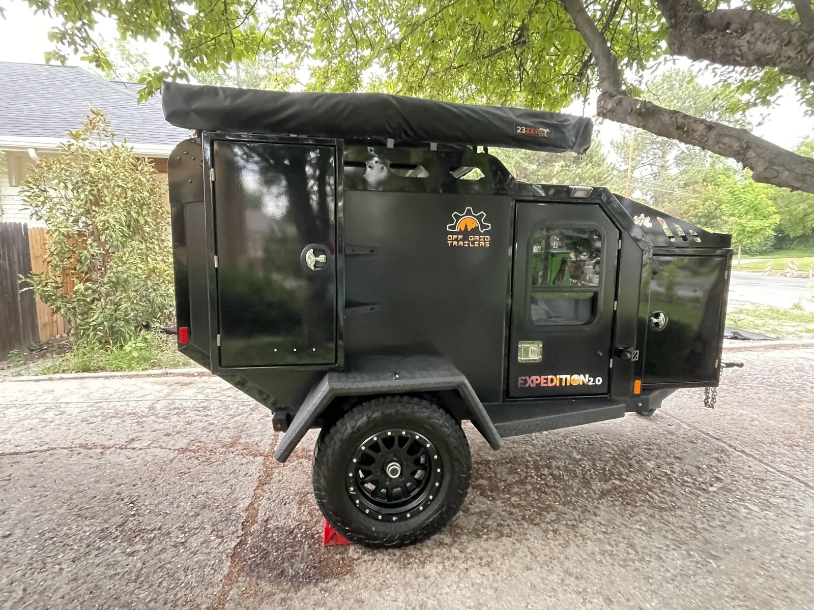 2021 Expedition 2.0 Off-Grid Overland Trailer - Full Loaded w/ 23Zero Tent, Dometic Fridge, Shower