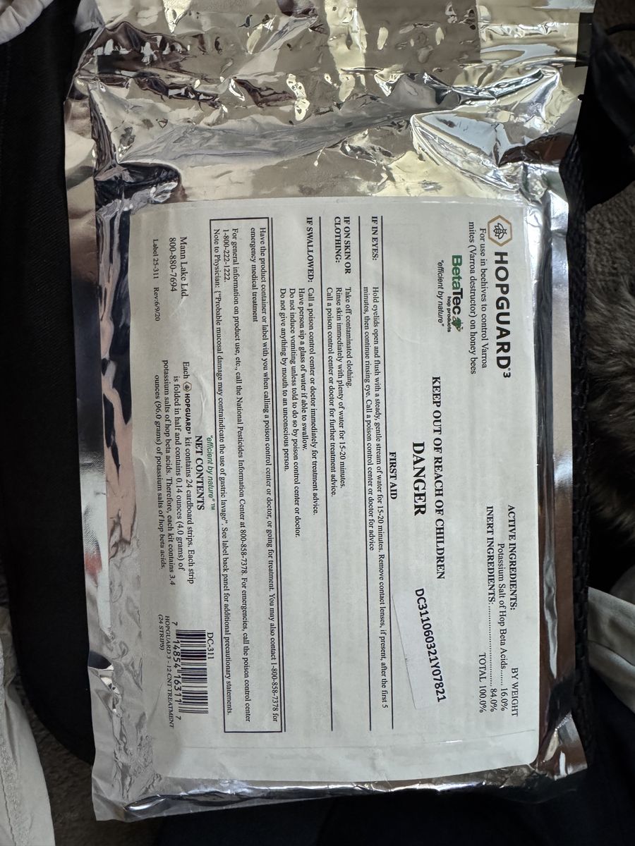 Hopguard Mite Treatment