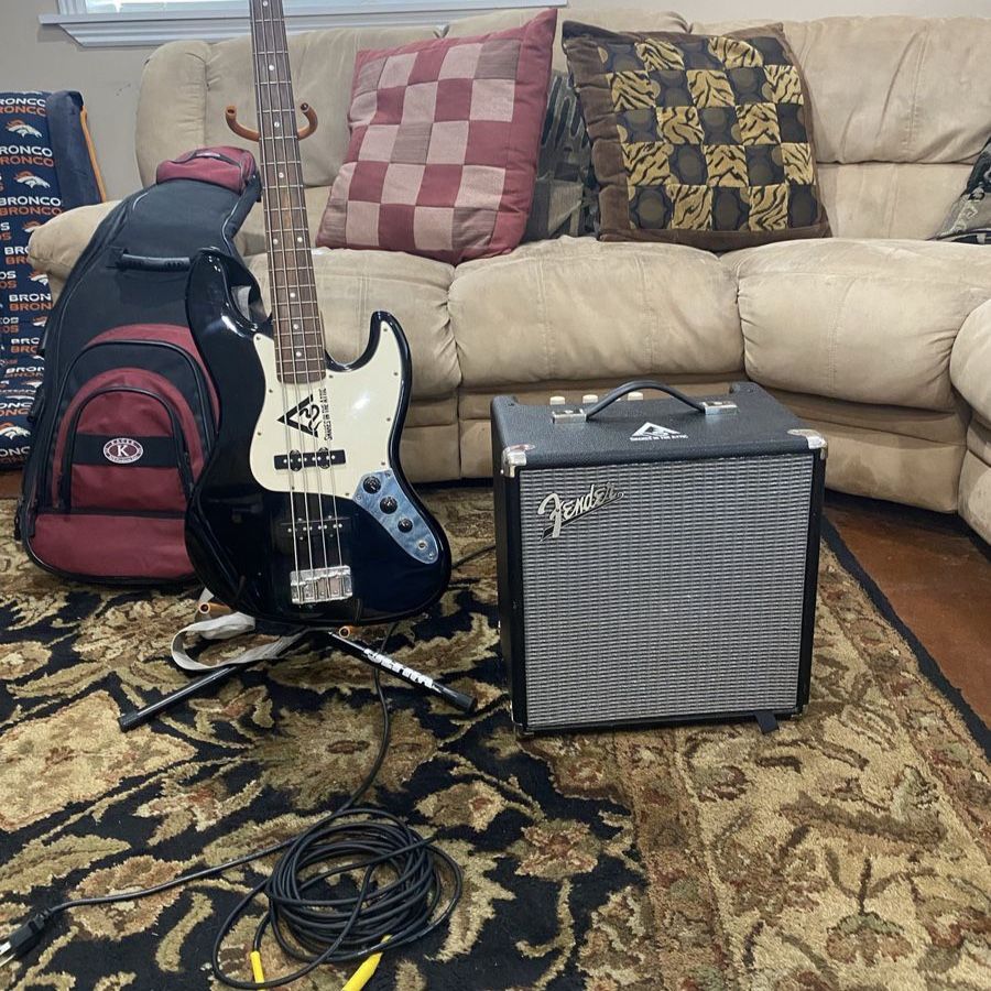Bass Guitar & Amp