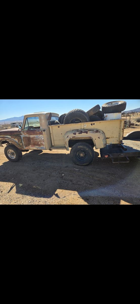 Cummins 61 ford 4x4 long flareside (RARE)