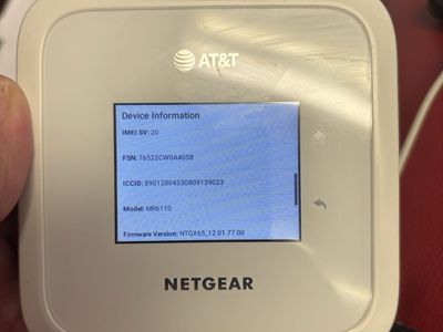 Netgear AT&T Hotspot MR6110