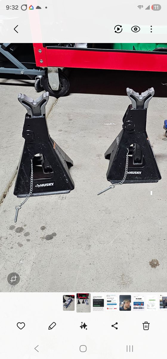 Husky jackstands
