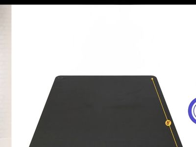 ActiveGear Premium Large Yoga Mat 8x6 - Black, Non-Slip Grip, Eco-Friendly, Bonus Towel