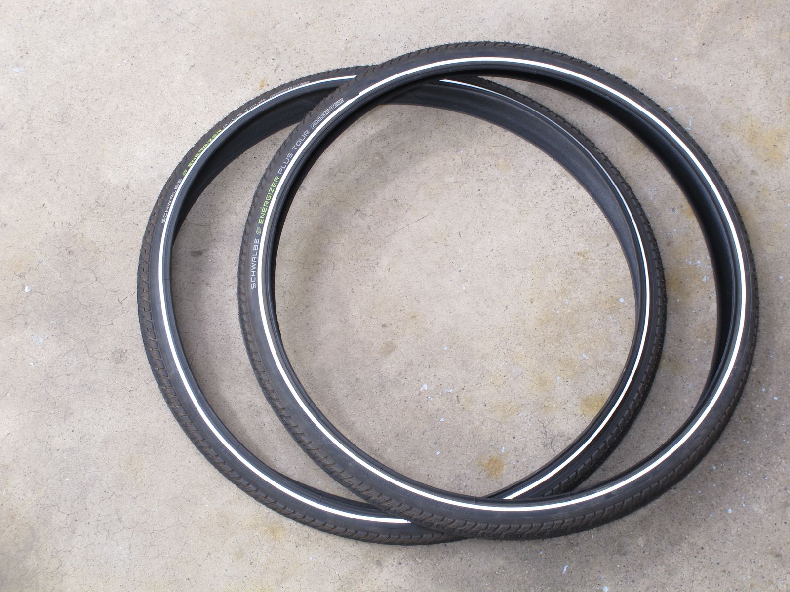 2 Used for 30mi E Bike Tires SCHWALBE ENERGIZER PLUS TOUR 28x1.75 47-622