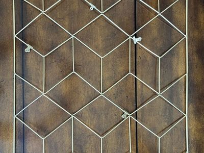 Gold Metal Notice / Pin / Clip / Wall Board - Home Decor