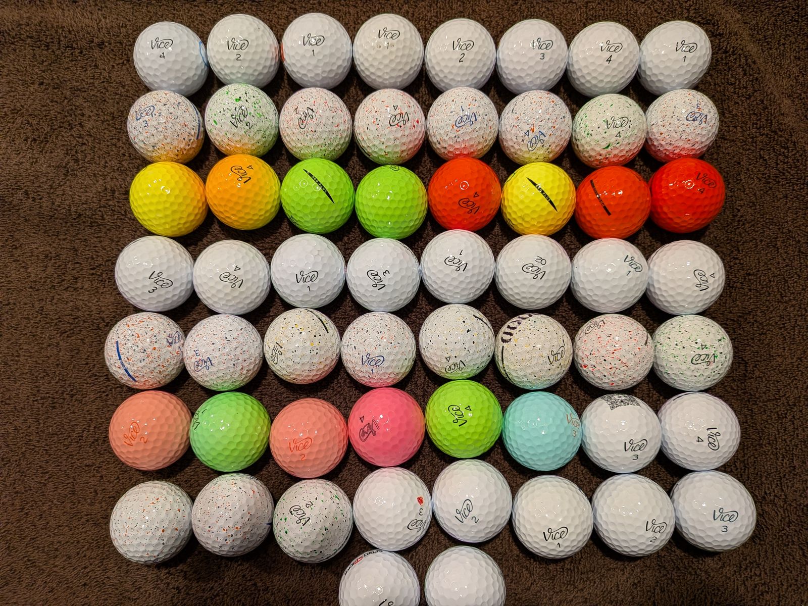 Vice golf balls .75 cents