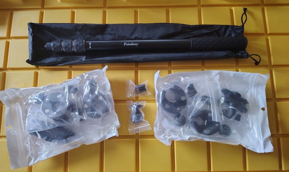 Fotoleey Action Camera Motorcycle Mount kit for In