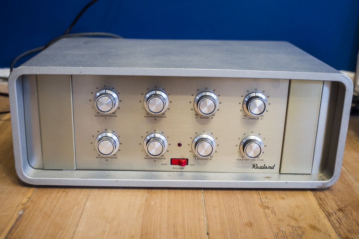 Vintage PA / Microphone Amplifier and Mixer
