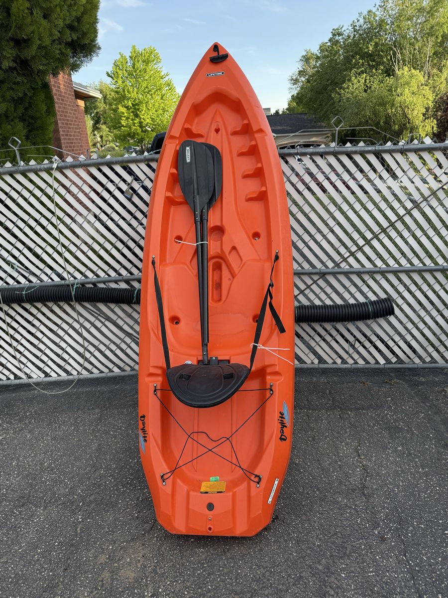 KAYAK And paddle
