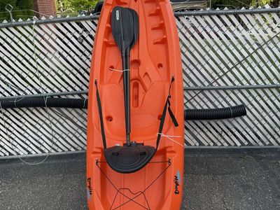 KAYAK And paddle