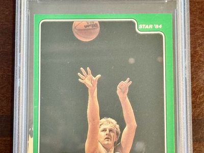 1984 Star Larry Bird PSA 8 #13 NM-MT Boston Celtics