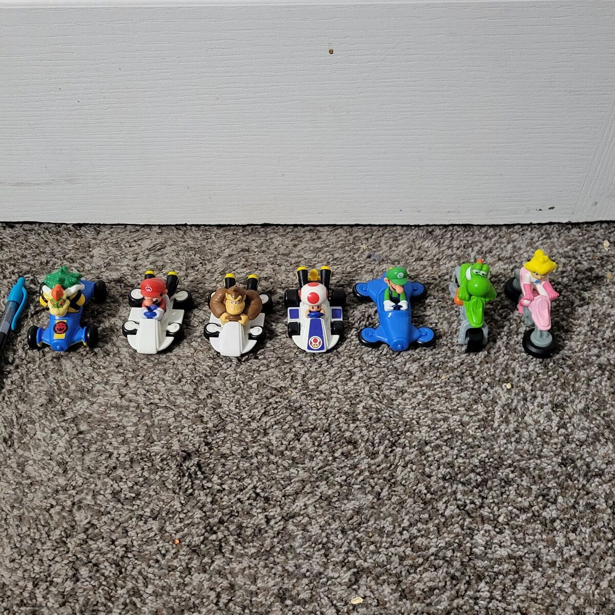 Mario Kart race car figures