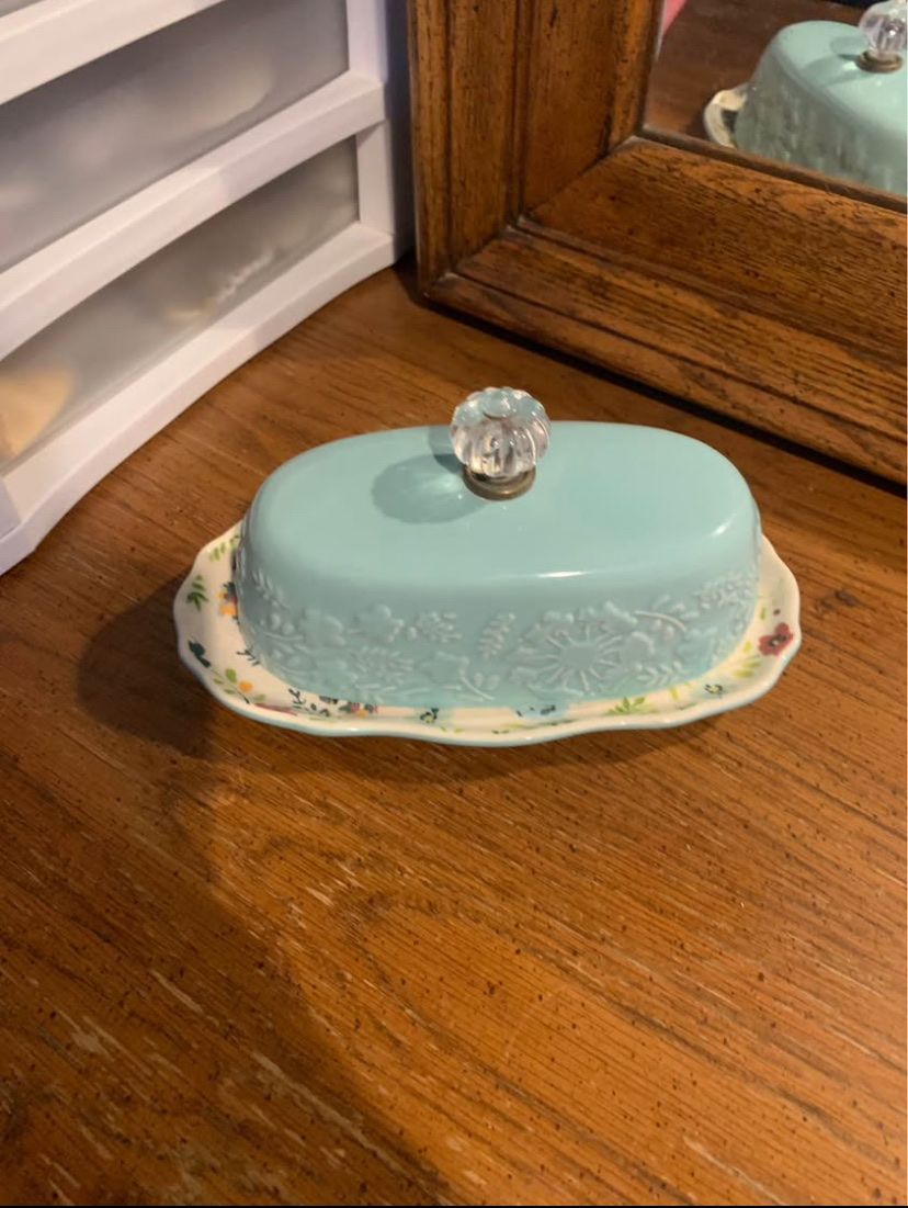Pioneer Woman Butter Dish