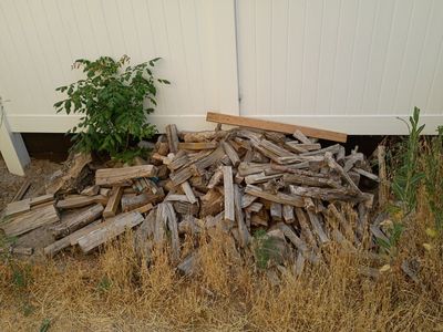Seasoned Firewood/Kindling - Mixed Wood Pieces for Campfires, Stoves, or Decor