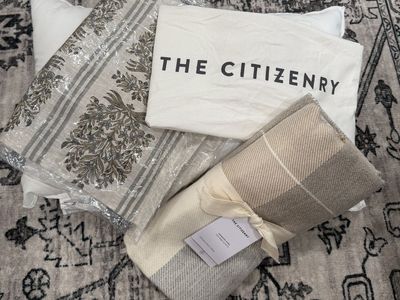 THE CITIZENRY throw and pillow