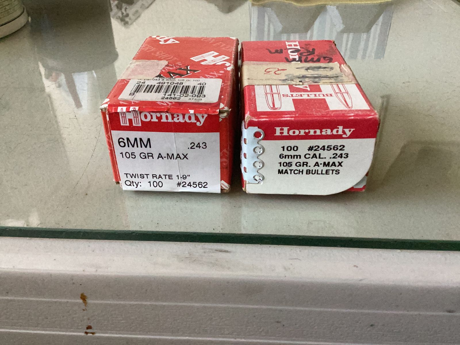 Hornady 6mm 105 grain A-MAX Match bulllets