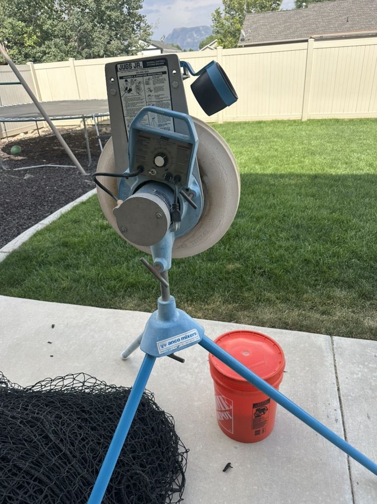 Batting Cage & Pitching Machine & More