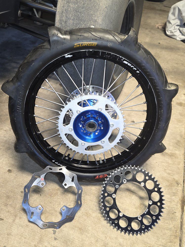 paddle dirtbike setup 19" rim